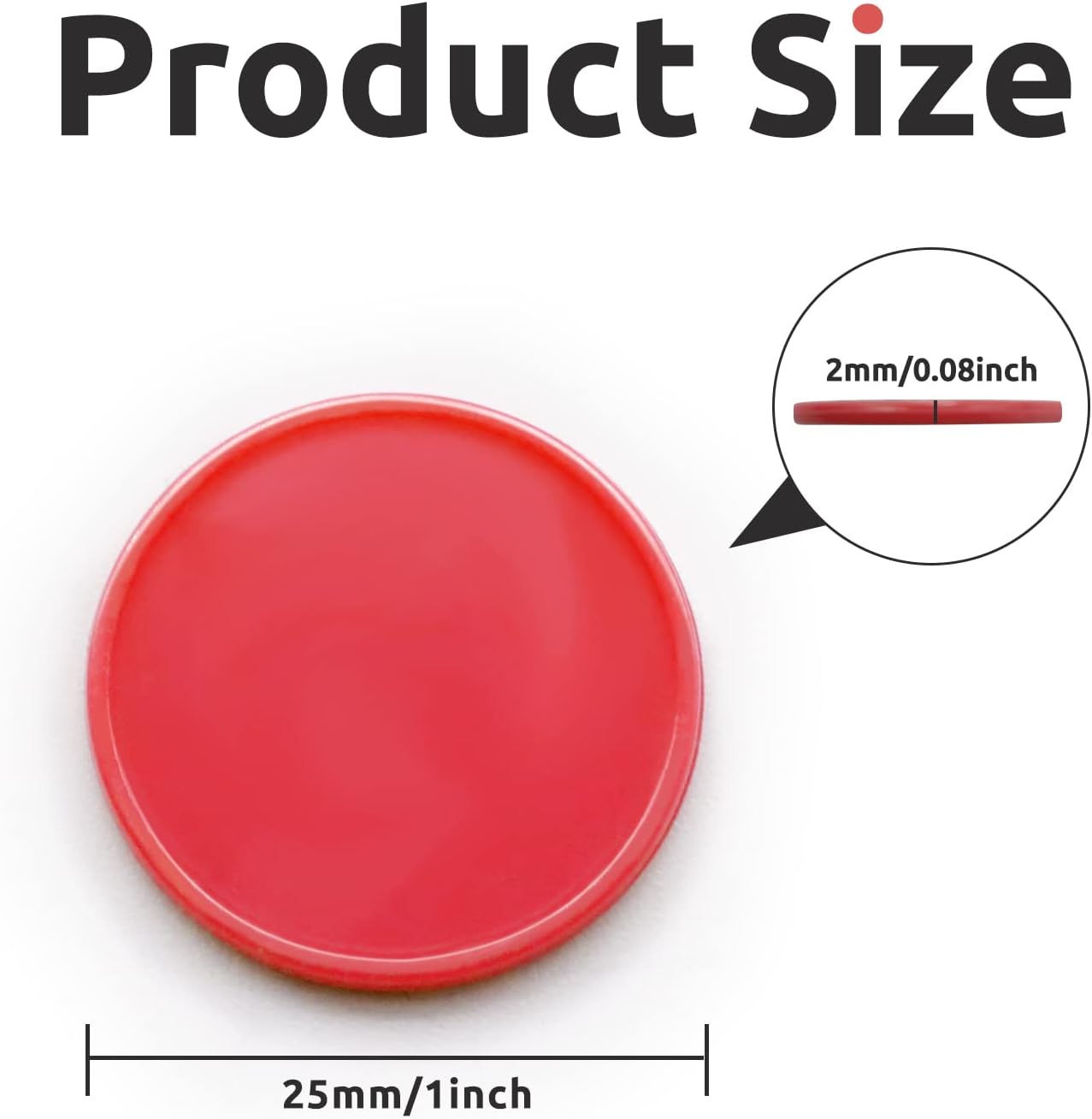 Set of 100 Opaque Plastic Learning Counters Mini Poker Chips Game Tokens with Storage Box (Red+Yellow+RoyalBlue+Green, 1 Inch)