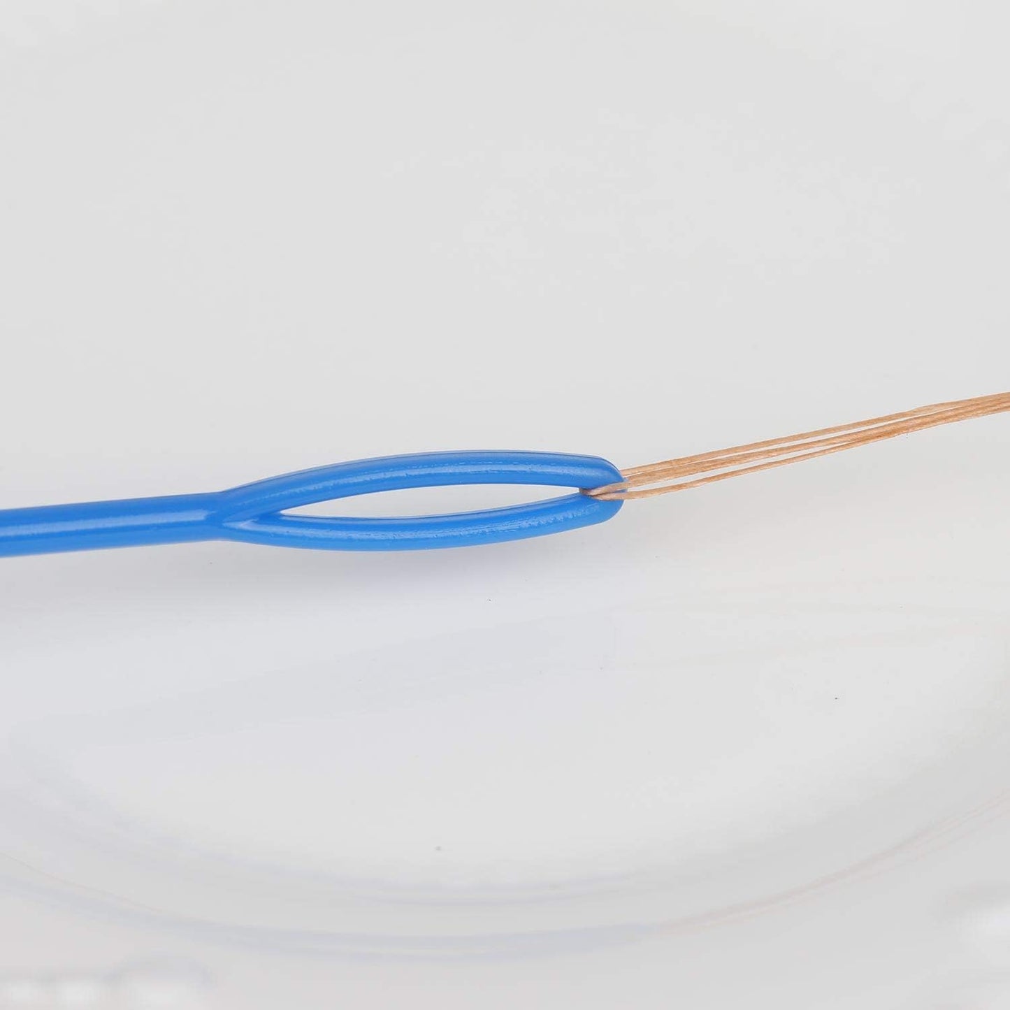 300 Piece Plastic Sewing Needle Set - Big Eye Safety Yarn & Crafting Needles - 3.54" Long - Ideal for Kids' Crochet, Darning & Handmade Projects - Random Color