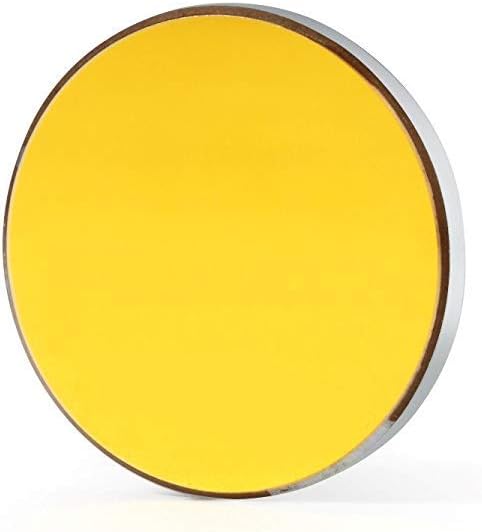 TEN-HIGH Si Reflective Lens CO2 Laser Lens Laser Mirror Gold-Plated Silicon Mirrors, for CO2 Laser Engraving Cutting Machine, Dia 20mm 3PCS