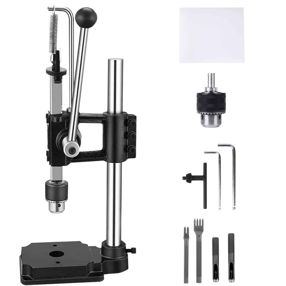 Leather Hole Puncher Hand Punching Machine Manual Press Puncher Punch Tools for DIY Craft