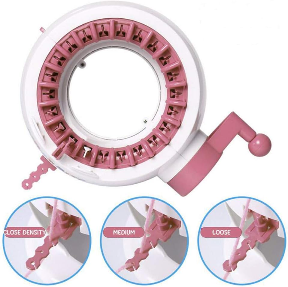 Umootek Sentro Knitting Machine, Knitting Board Rotating Double Loom,Smart Weaving Loom Round Knitting Machines, 22 Needles Knitting Machines Weaving Loom Kit for Adults and Kids