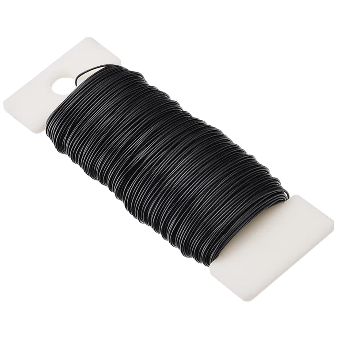 Hapeper 22 Gauge Floral Flexible Paddle Wire for Christmas Wreath Tree, Flower Arrangements, 3 Pack 114 Yards (Multicolored)