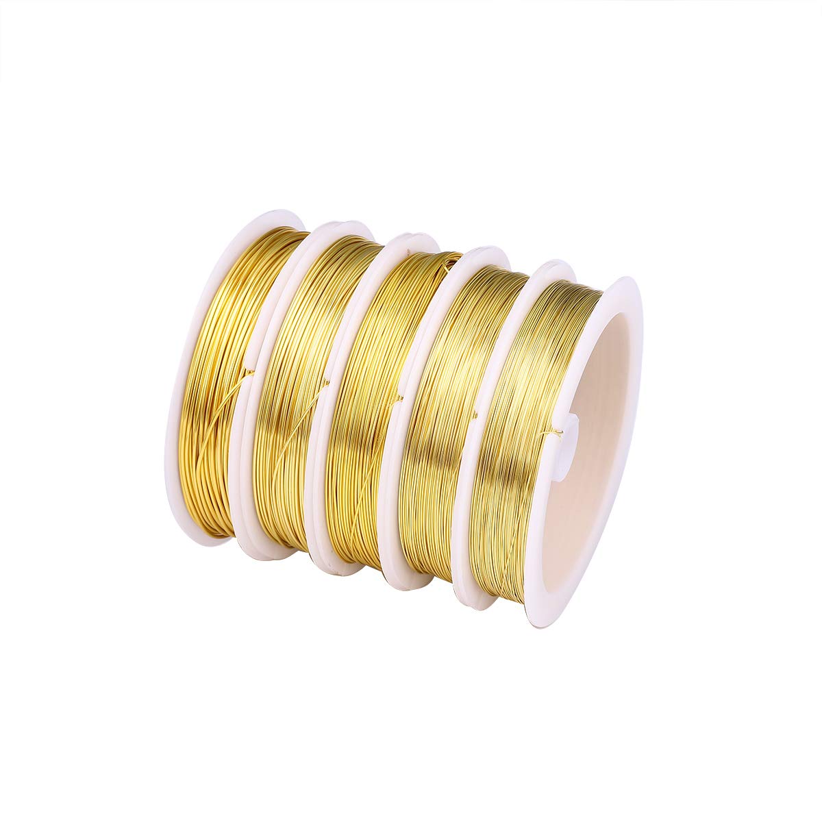 Gold Copper Wire 0.3mm Bead Cord for Bracelet Necklace Charm Beading Jewelry Making 54yard
