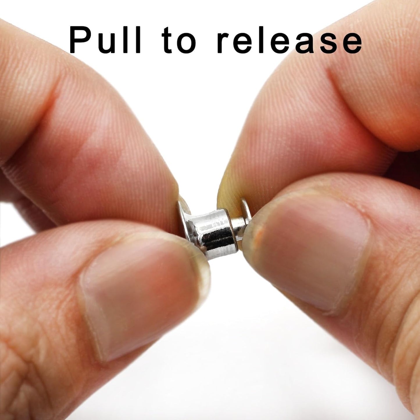 30 Pieces Pin Backs Locking, Metal Pin Backings Pin Keepers Clasp for Brooches, Silver