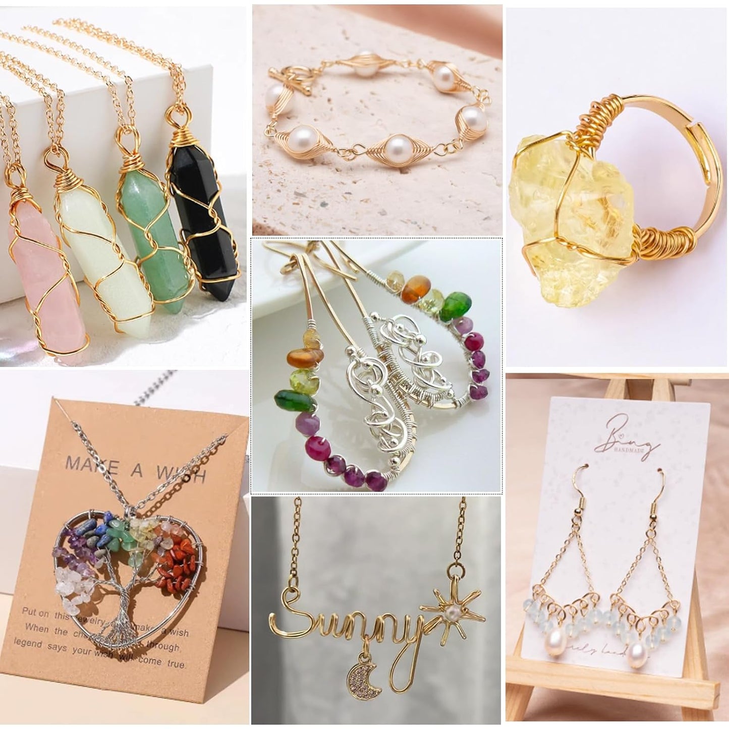 12 Gauge Purple Aluminum Craft Wire (105FT) - Anodized for Jewelry Making, Beading Floral, Plant Gardening, Sculpting & Modeling Craft Wire (Purple #11, 2mm)