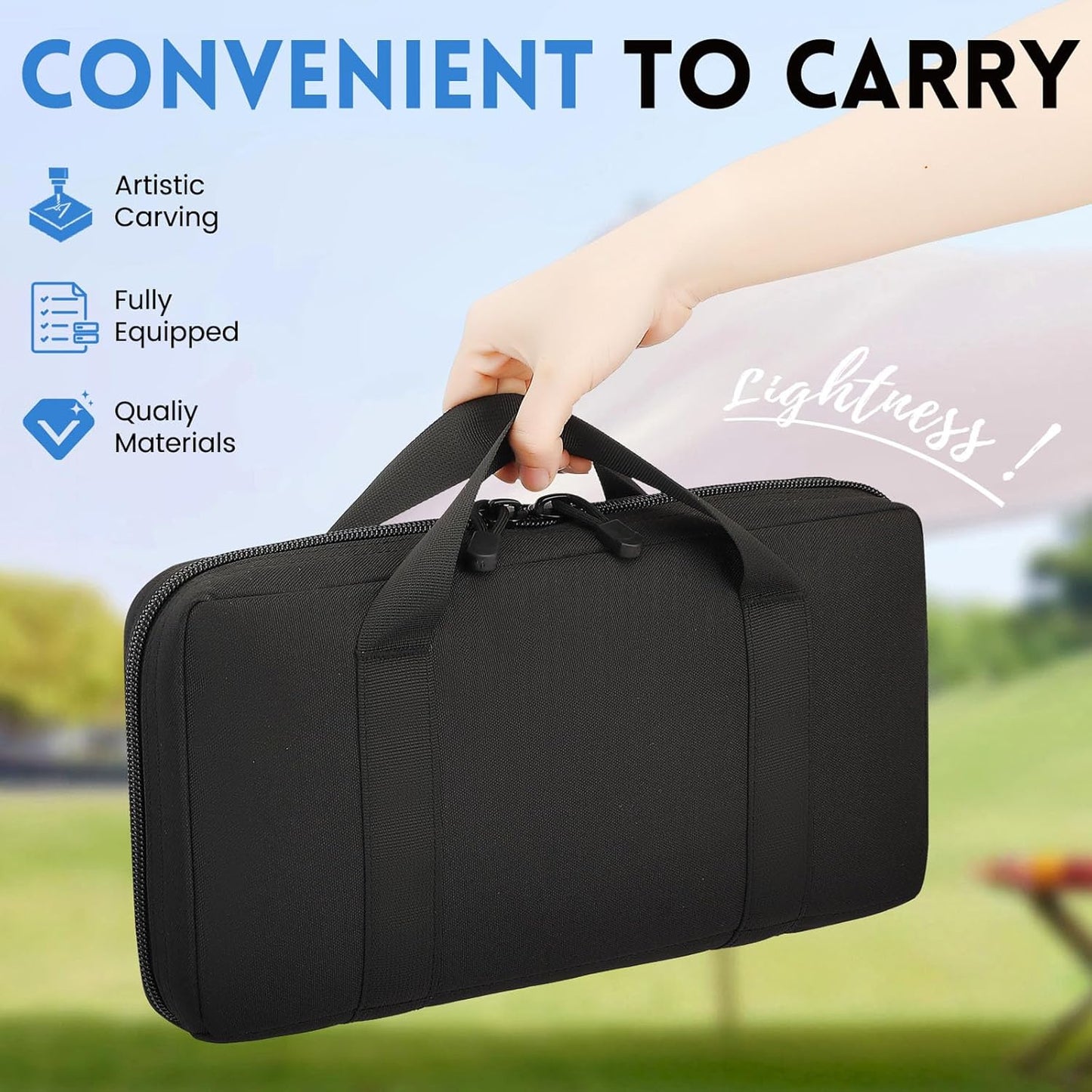 American Mahjong Tile Set,166 Tiles White Blue Melamine Tiles,Mahjong Game Set with Portable Travel case