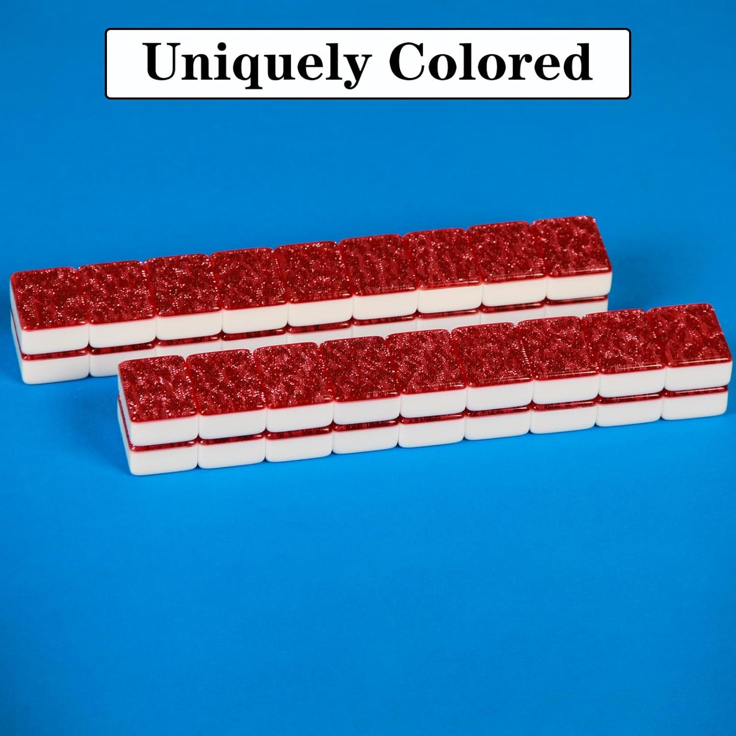 Acrylic American Mahjong Tile Set 1.2-inch Mahjong Tile Set 166 American Mahjong Set