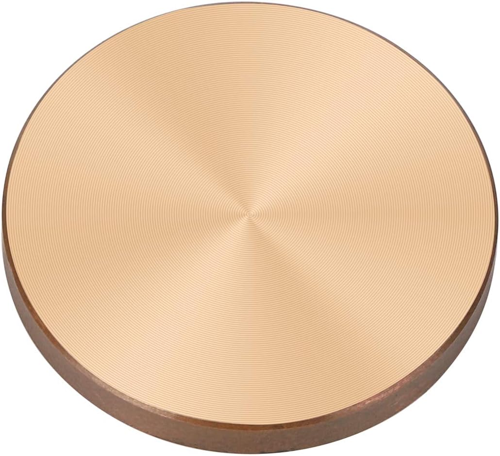 TEN-HIGH Cu Reflective Lens CO2 Laser Lens Laser Mirror Gold-Plated Copper Mirrors, for CO2 Laser Engraving Cutting Machine, Dia 25mm 3PCS