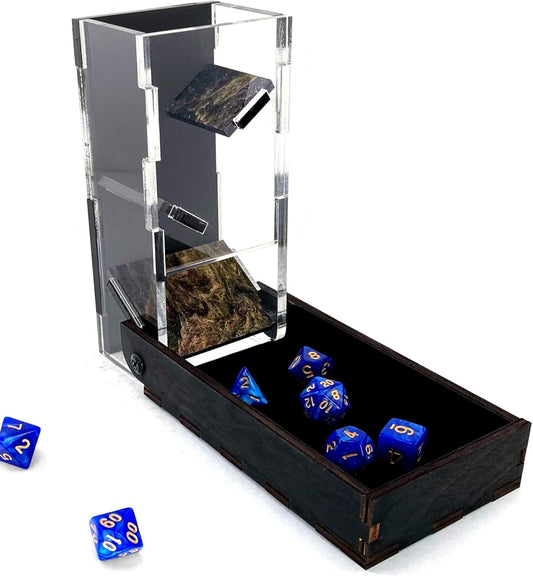 C4Labs Color Lux Drawbridge Dice Tower - Nebula Stardust