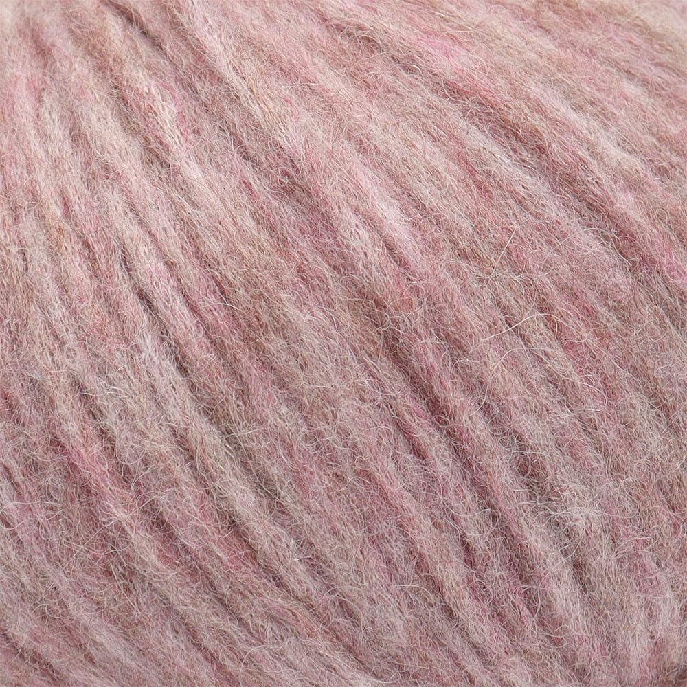 Pullu - Baby Alpaca Merino Wool Yarn Set of 3 Skeins (150 Grams) Worsted Weight - Sourced Directly from Peru - Heavenly Soft and Perfect for Knitting and Crocheting (Lilac Rose)