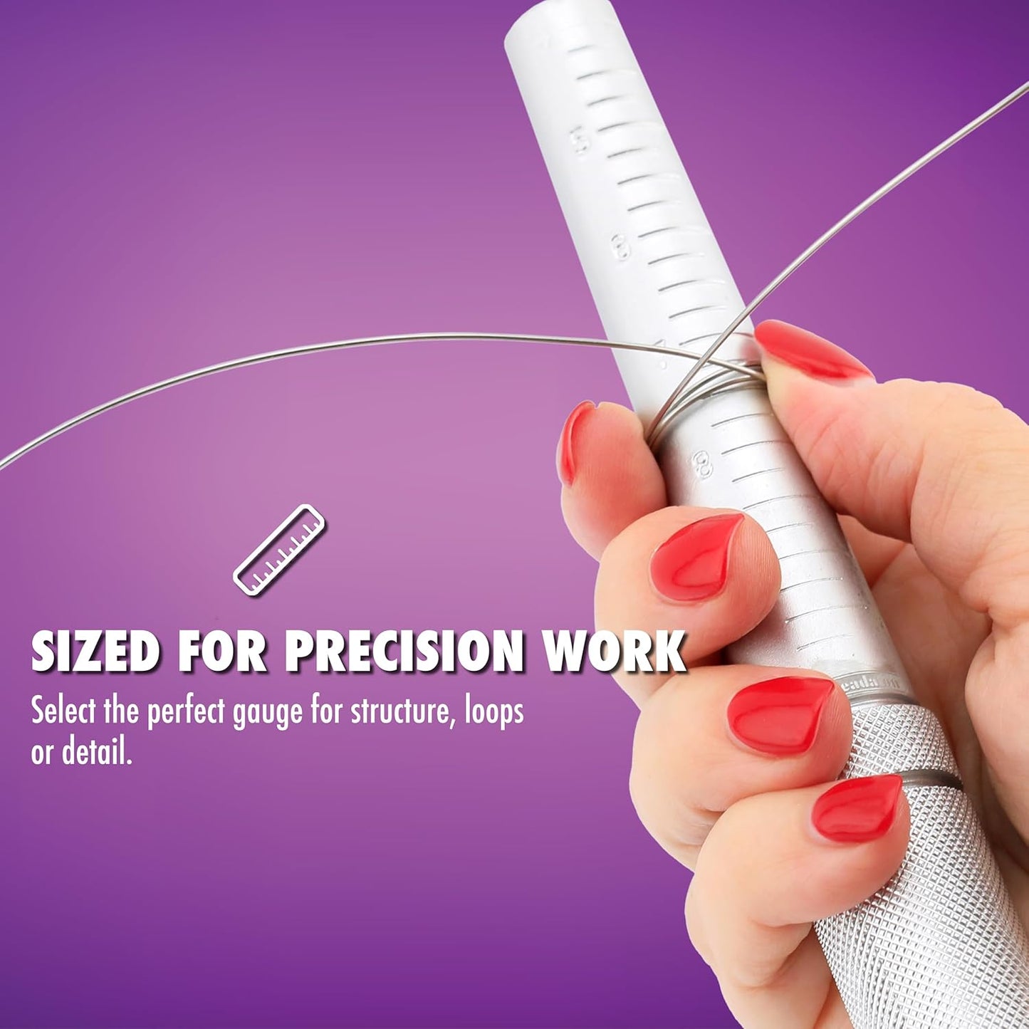 Artistic Wire, 18 Gauge / 1.0 mm Stainless Steel Craft Wire, Round Twist, 5 yd / 4.57 m