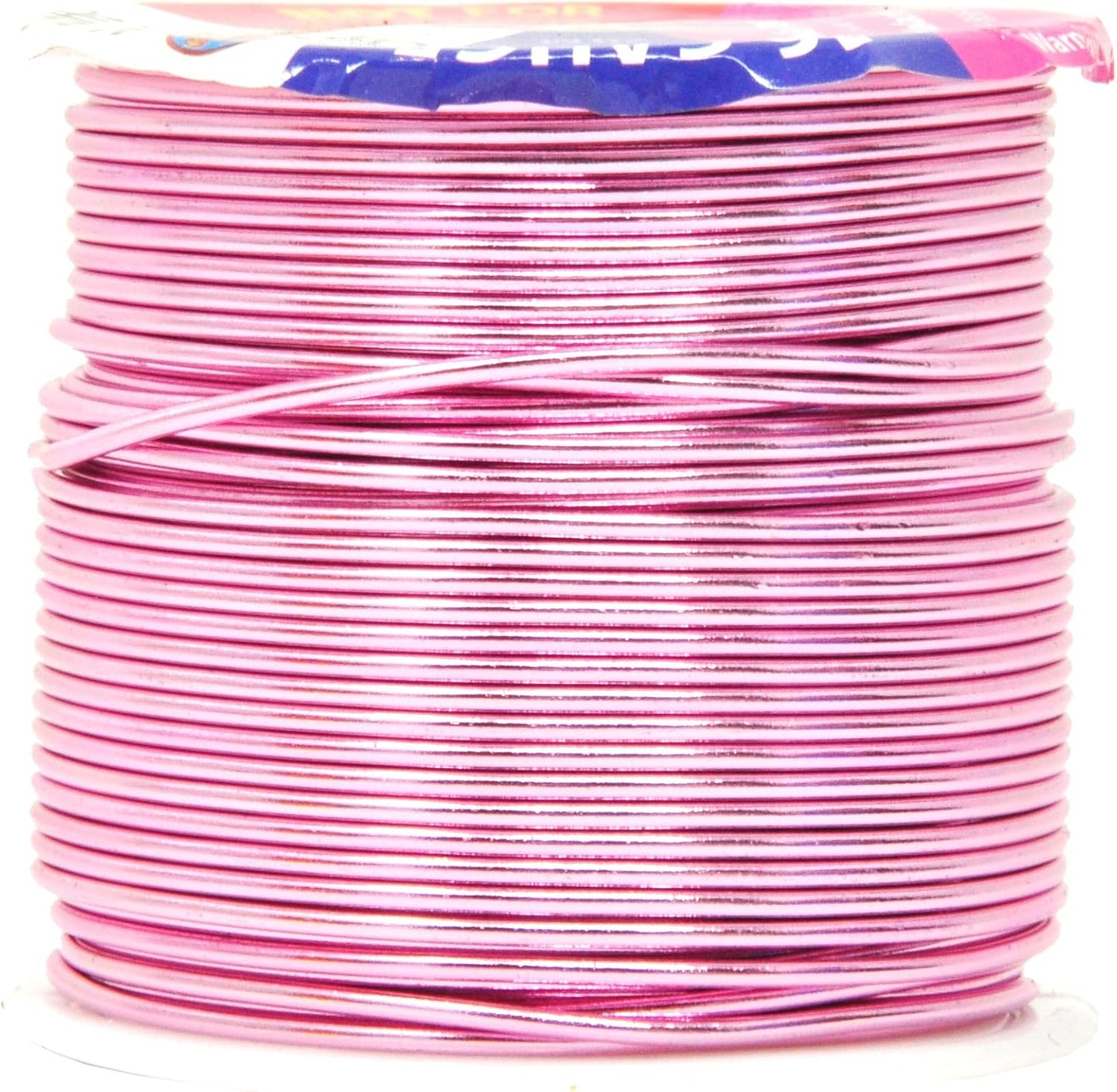Mandala Crafts 16 Gauge Anodized Aluminum Craft Wire for Jewelry Making – 390 FT Colored Flexible Silver Copper Purple Pink Brown Ice Blue Wire - Bendable for Bonsai Armature Crafting Sculpting