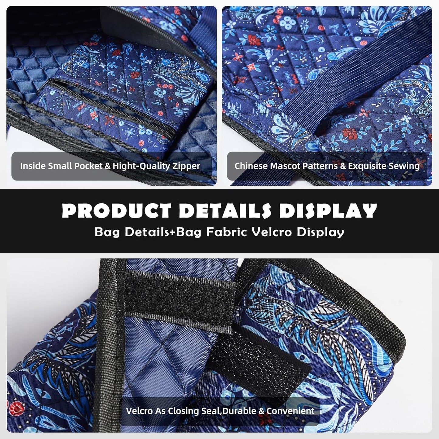 New American Mahjong Game Set, 166 Premium White Tiles with Portable Metal Dices, 4 All-in-One Racks with Pushers, Mah-Jong Games Sets, Ma Jong Tile Game (Blue)